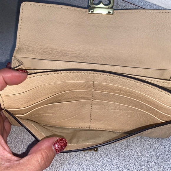 EUC Chloé Elsie Cream Continental Turn-Lock Leather Wallet - Picture 15 of 15